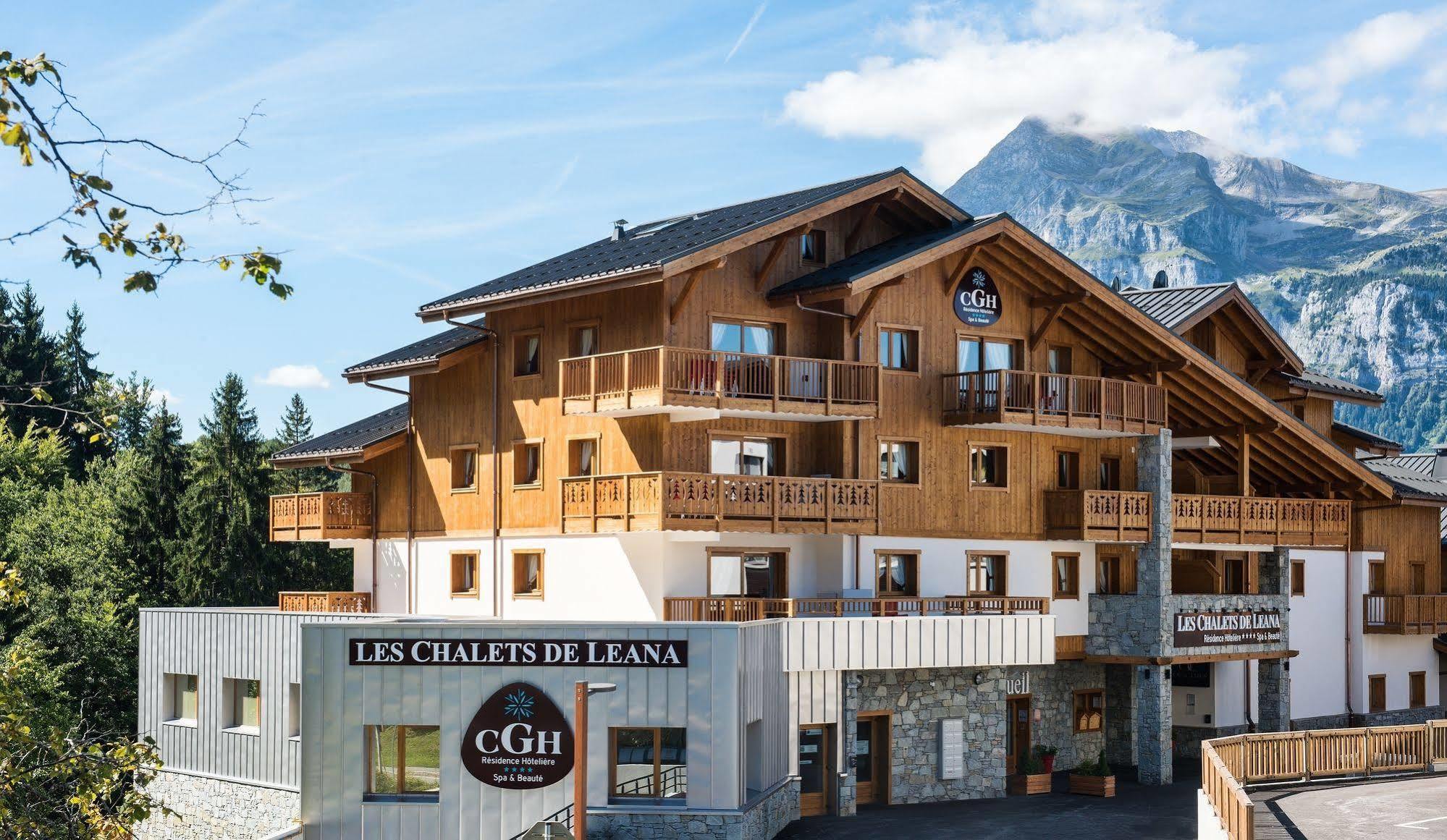 Cgh Residences And Spa Les Chalets De Leana Les Carroz d'Araches Exteriér fotografie