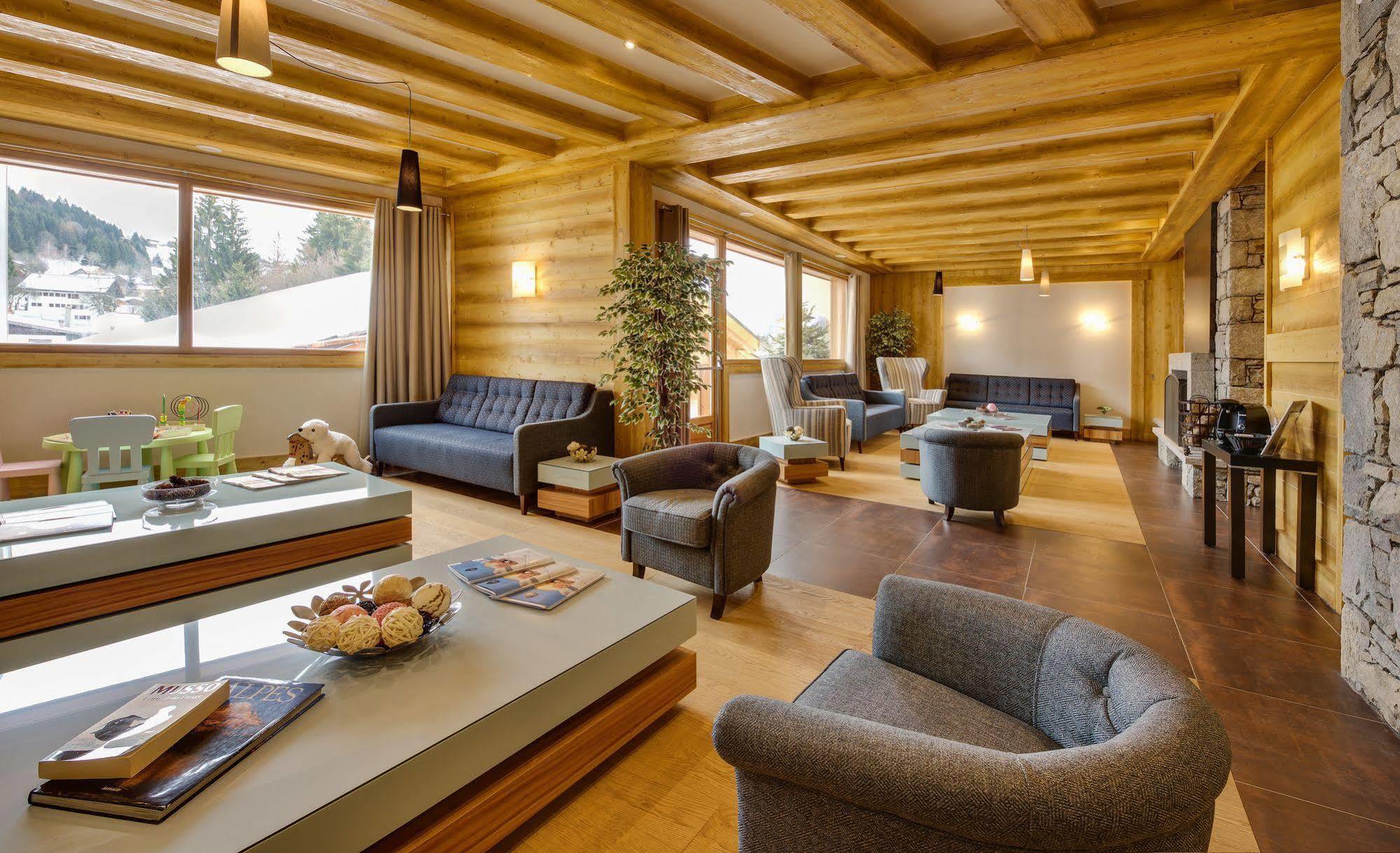 Cgh Residences And Spa Les Chalets De Leana Les Carroz d'Araches Exteriér fotografie