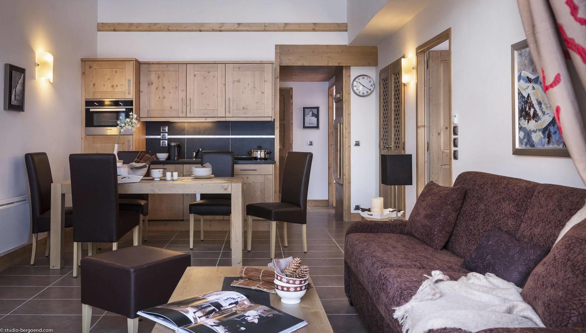 Cgh Residences And Spa Les Chalets De Leana Les Carroz d'Araches Exteriér fotografie
