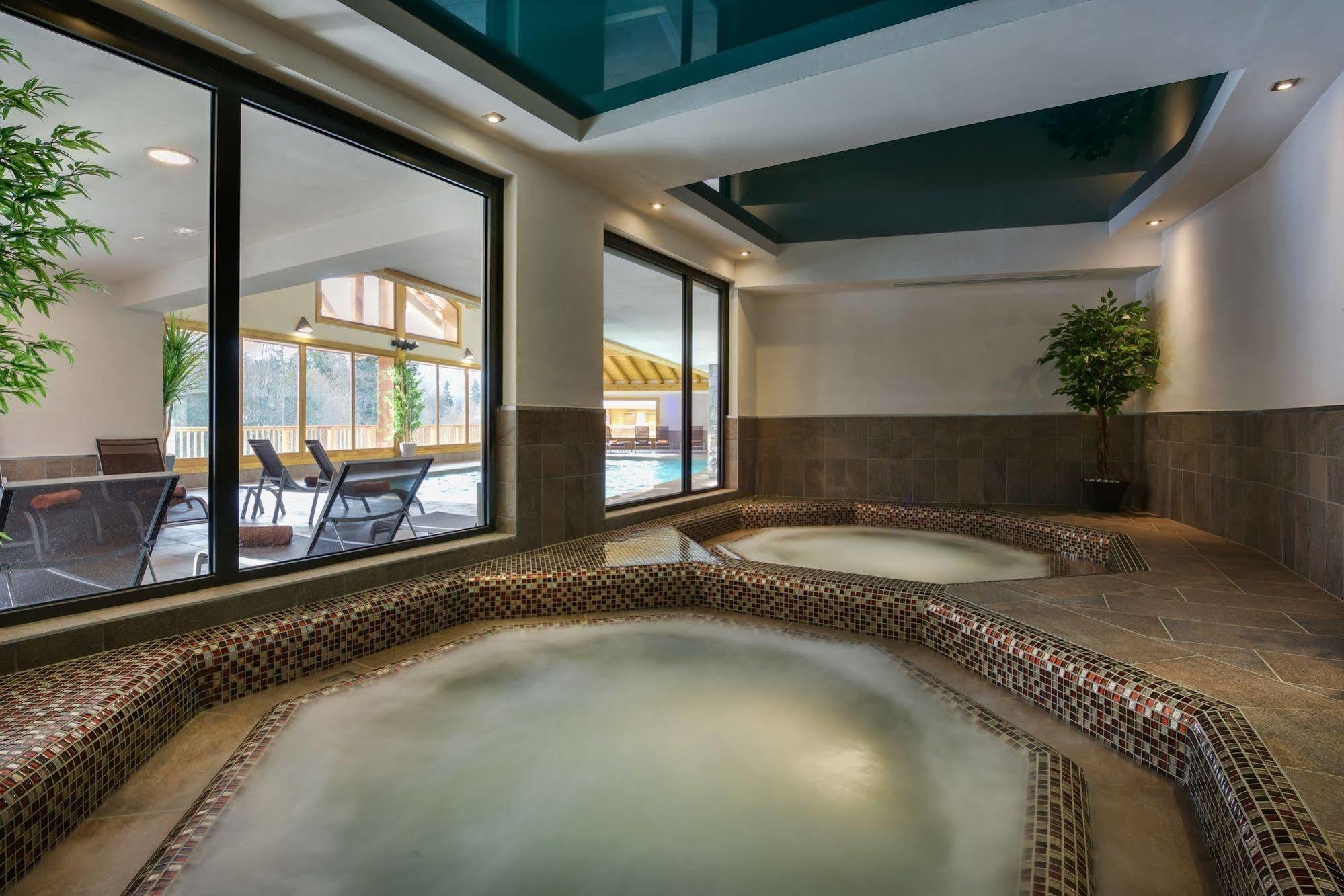 Cgh Residences And Spa Les Chalets De Leana Les Carroz d'Araches Exteriér fotografie